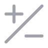 Plus Minus 02 icon preview