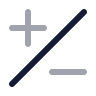 Plus Minus 02 icon preview