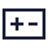 Plus Minus 03 icon preview