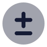 Plus Minus Circle 01 icon preview