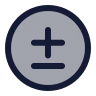 Plus Minus Circle 01 icon preview