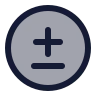 Plus Minus Circle 01 icon preview