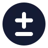 Plus Minus Circle 01 icon preview