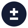 Plus Minus Circle 01 icon preview