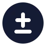 Plus Minus Circle 01 icon preview