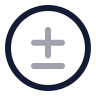 Plus Minus Circle 01 icon preview