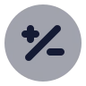Plus Minus Circle 02 icon preview