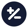 Plus Minus Circle 02 icon preview