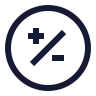 Plus Minus Circle 02 icon preview