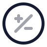 Plus Minus Circle 02 icon preview