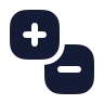 Plus Minus icon preview