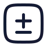 Plus Minus Square 01 icon preview
