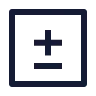 Plus Minus Square 01 icon preview