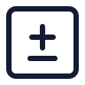 Plus Minus Square 01 icon preview