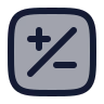 Plus Minus Square 02 icon preview