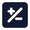 Plus Minus Square 02 icon preview
