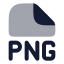 Png icon with bulk rounded style