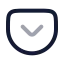 Pocket icon with twotone rounded style