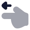 Pointing Left 01 icon preview