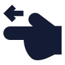 Pointing Left 01 icon preview
