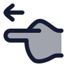 Pointing Left 02 icon preview