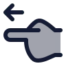 Pointing Left 02 icon preview