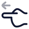 Pointing Left 02 icon preview