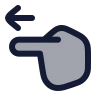 Pointing Left 04 icon preview