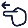 Pointing Left 04 icon preview