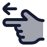 Pointing Left 05 icon preview