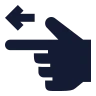 Pointing Left 05 icon preview