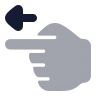 Pointing Left 06 icon preview