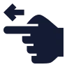 Pointing Left 06 icon preview