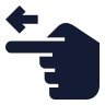 Pointing Left 08 icon preview