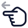 Pointing Left 08 icon preview