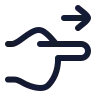 Pointing Right 02 icon preview