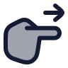 Pointing Right 04 icon preview