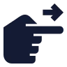 Pointing Right 08 icon preview