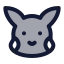 Pokemon icon with duotone rounded style