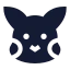Pokemon icon with solid sharp style