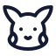 Pokemon icon with stroke rounded style