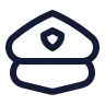 Police Cap icon preview