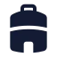 Polytank icon with solid standard style