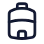 Polytank icon with stroke rounded style