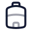 Polytank icon with twotone rounded style