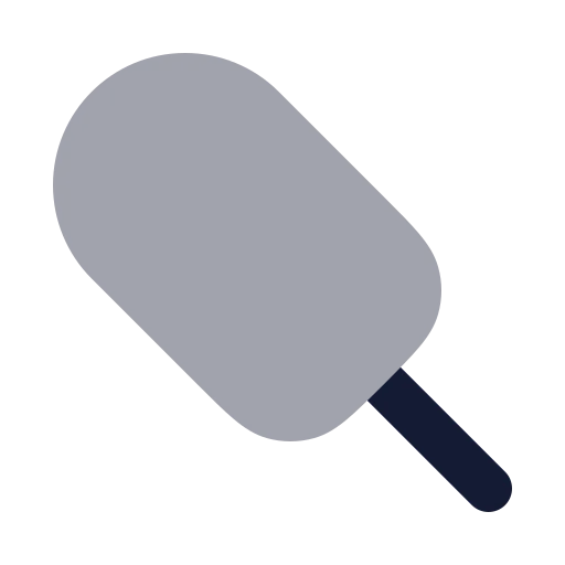 Popsicle Icon in Bulk Rounded style