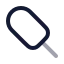 Popsicle icon with twotone rounded style