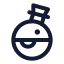 Potion icon with stroke standard style