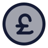Pound Circle icon preview