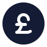 Pound Circle icon preview